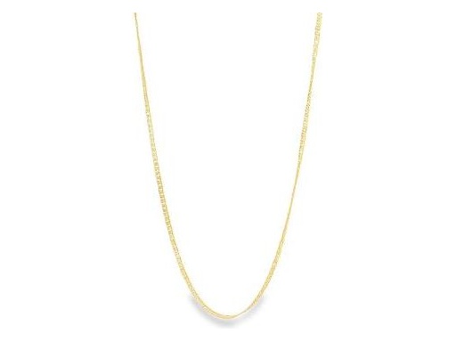 18K Yellow Gold Rope Chain Necklace – 20 Inch